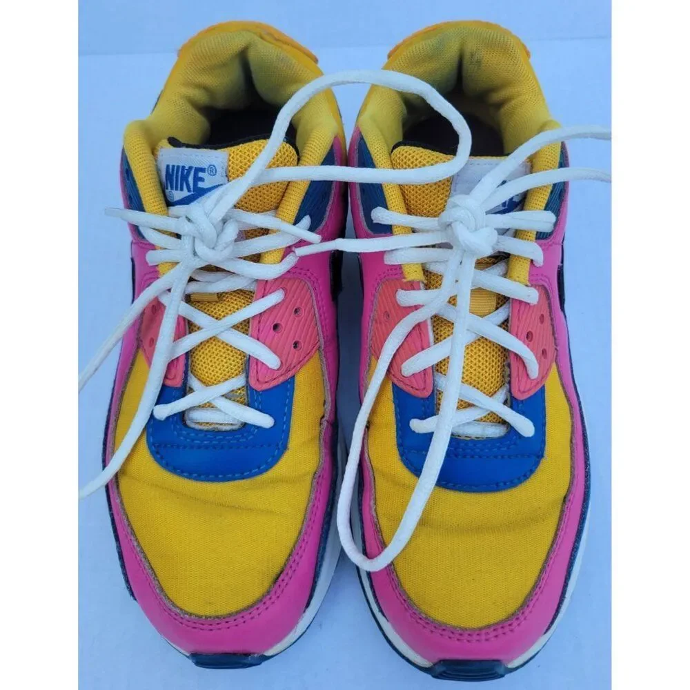 Nike Air Max 90 LTR GS University Sneakers 5 Youth WOMEN'S WOMAN'S 6.5